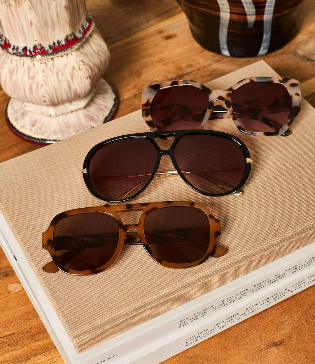 Black Colour - BCZAFIRA sunglasses - Dk. Tortoise