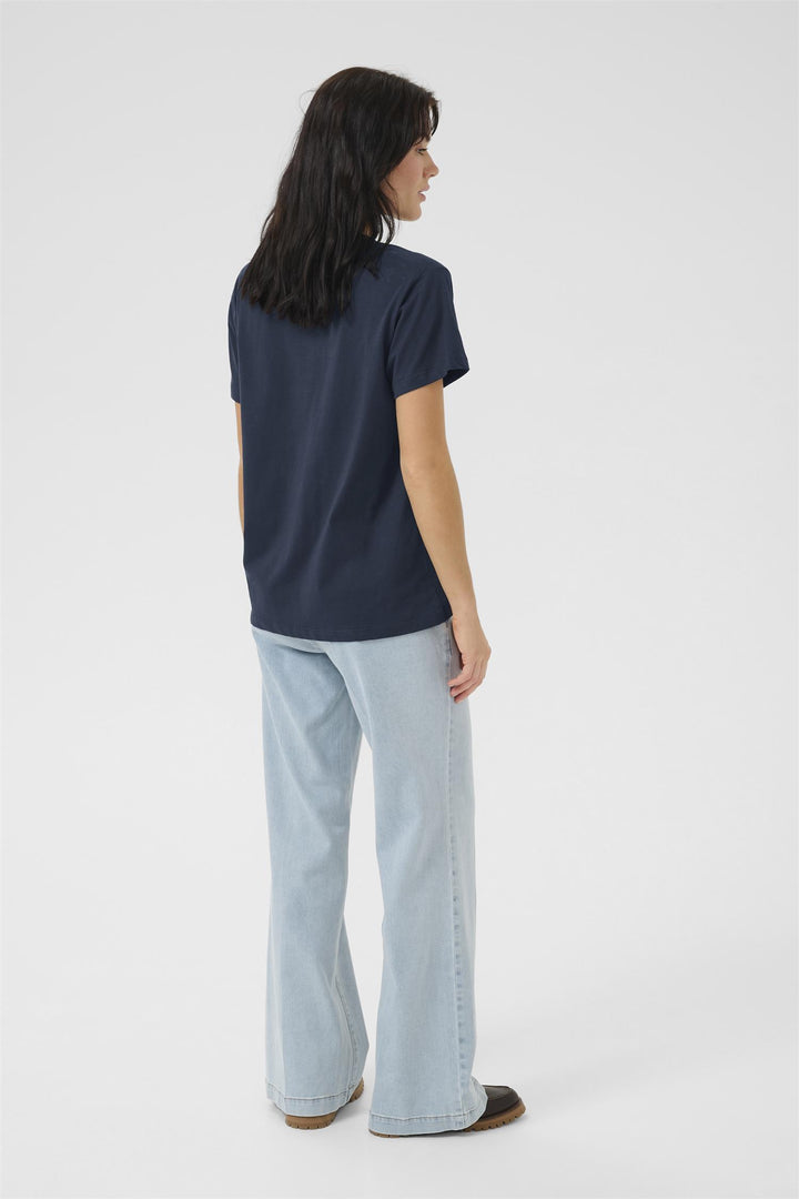 MY ESSENTIAL WARDROBE - HanneMW T-Skjorte V-Hals