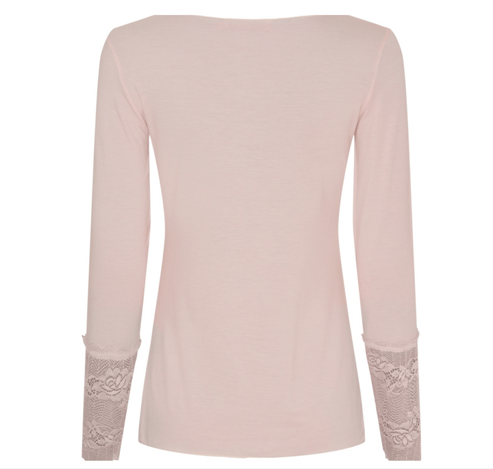 Marta Du Château - Tynn genser med blondeerm - Cipira