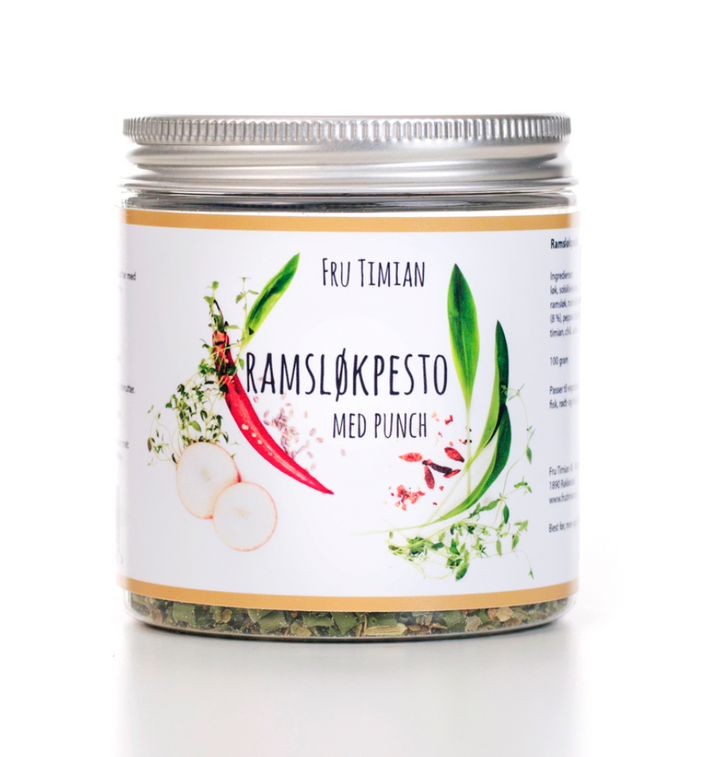 Fru Timian - Ramsløkpesto Med Punch