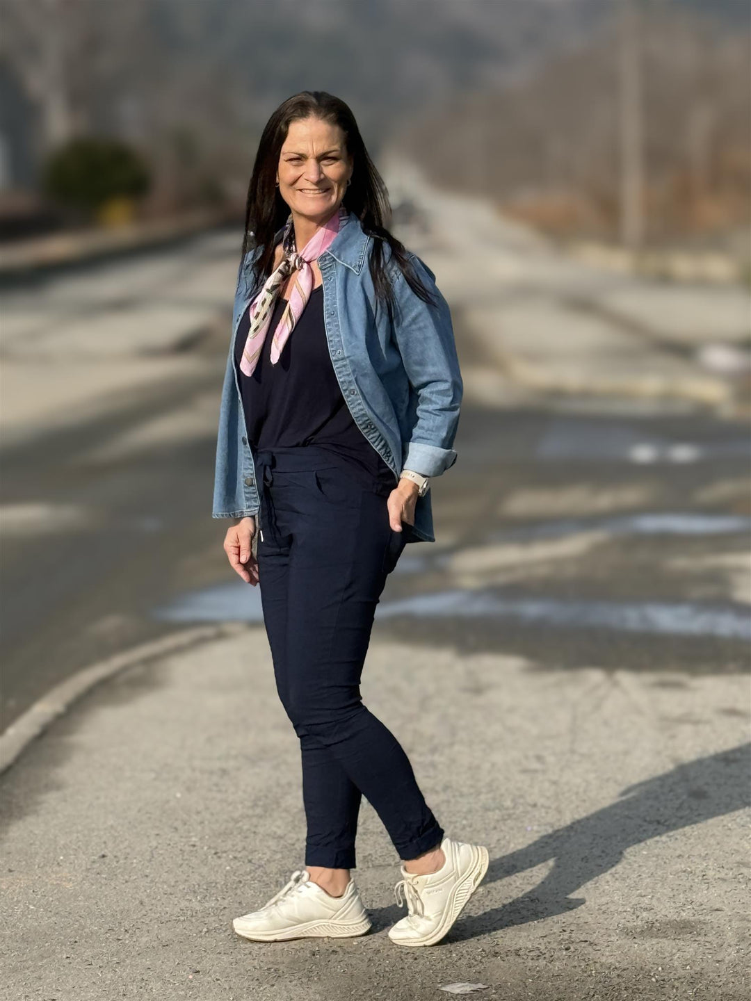 Drøbak Motehus - JAFFA Magic Bukse - Mørk Blå