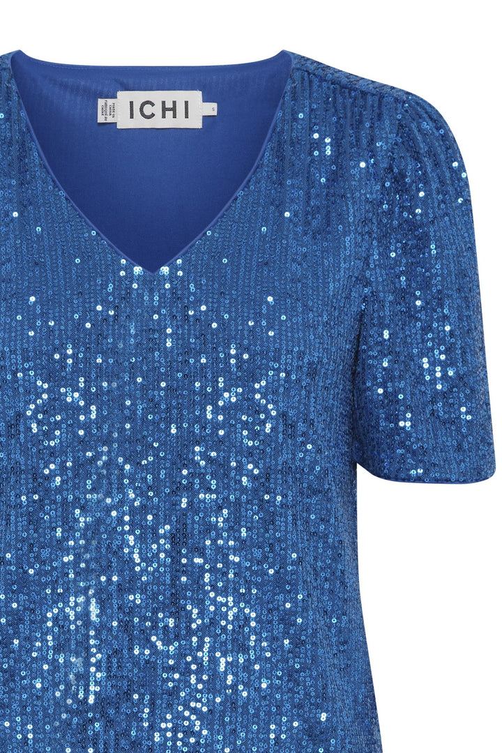 ICHI - IHFAUCI SS2 Topp med paljetter