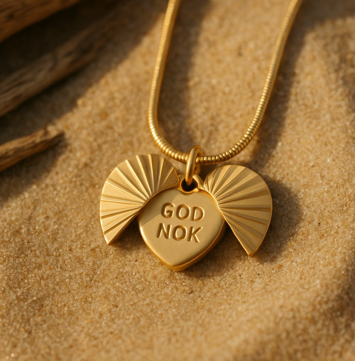 Pictureit - Hjertesmykke - God Nok