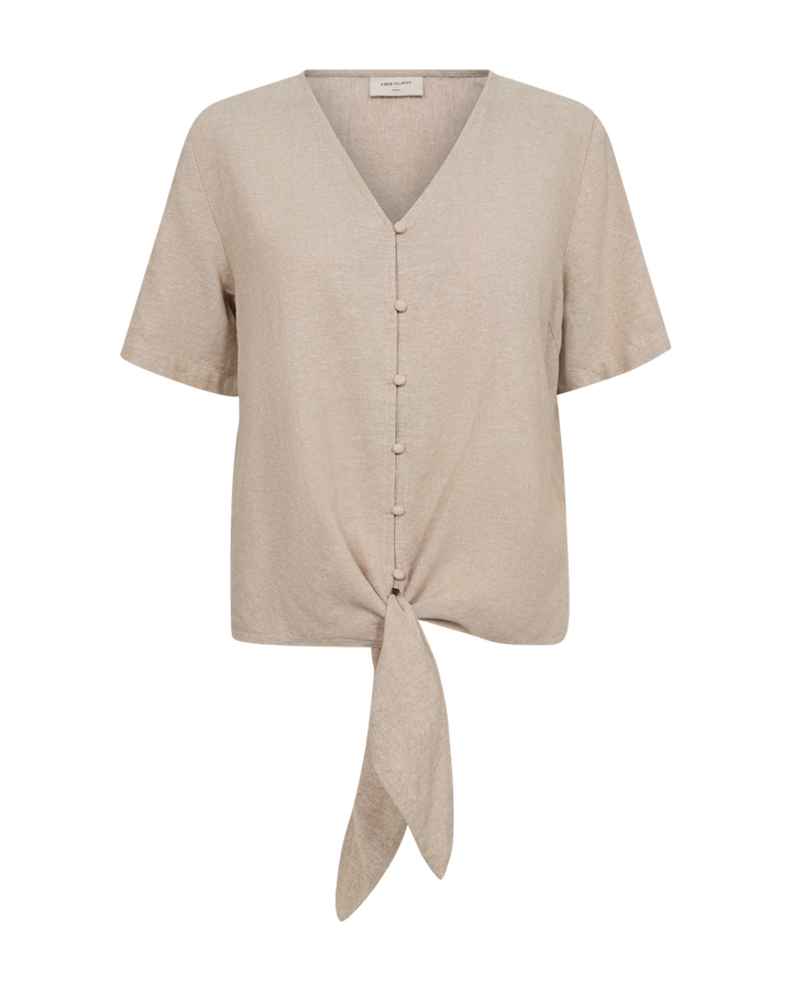 Freequent - FQLAVA Bluse - Sand Melange