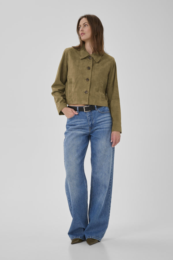 MY ESSENTIAL WARDROBE - PetraMW Semsket Skinnjakke