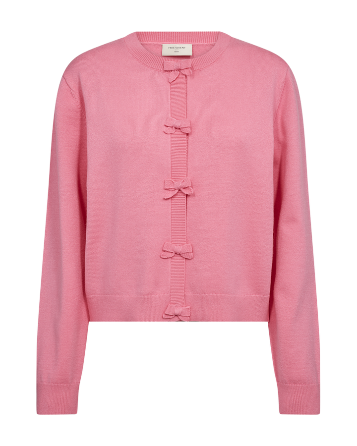Freequent - FQTESSA Cardigan - Rosa