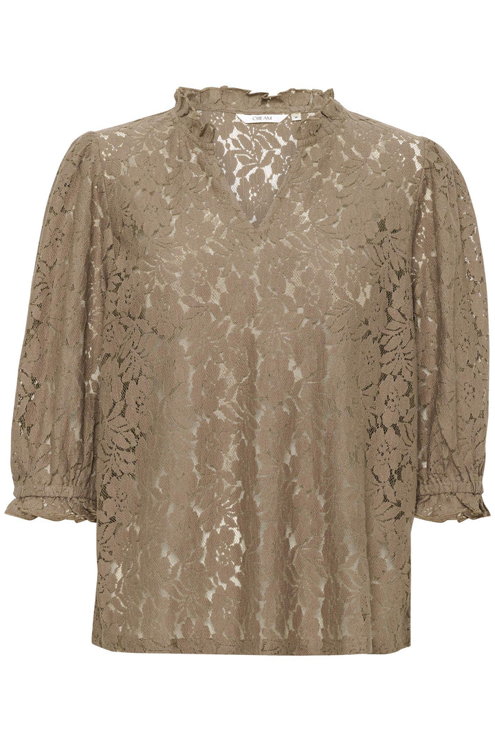 Cream - CRKaspis bluse med blonder