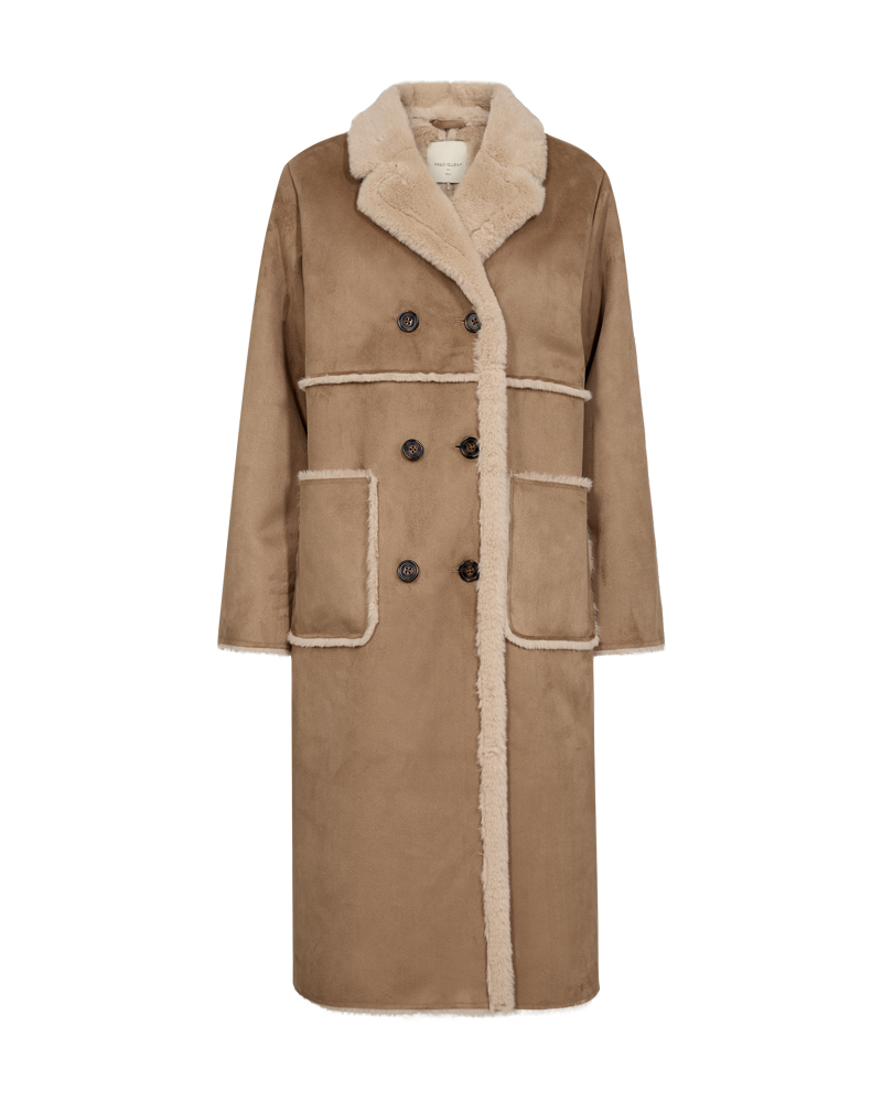 Freequent - FQLAMSE - JACKET - BROWN