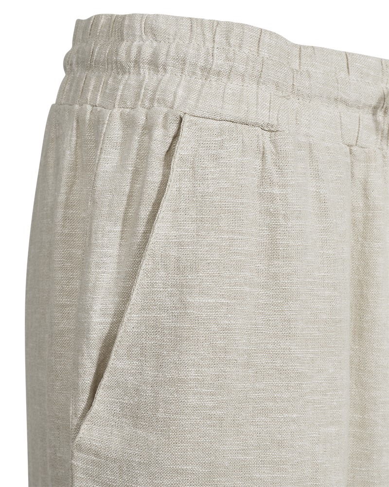 Freequent - FQLAVA- Bukse med 7/8 lengde - Moonbeam Melange