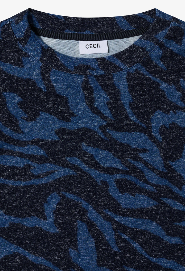 Cecil - cosy melange genser