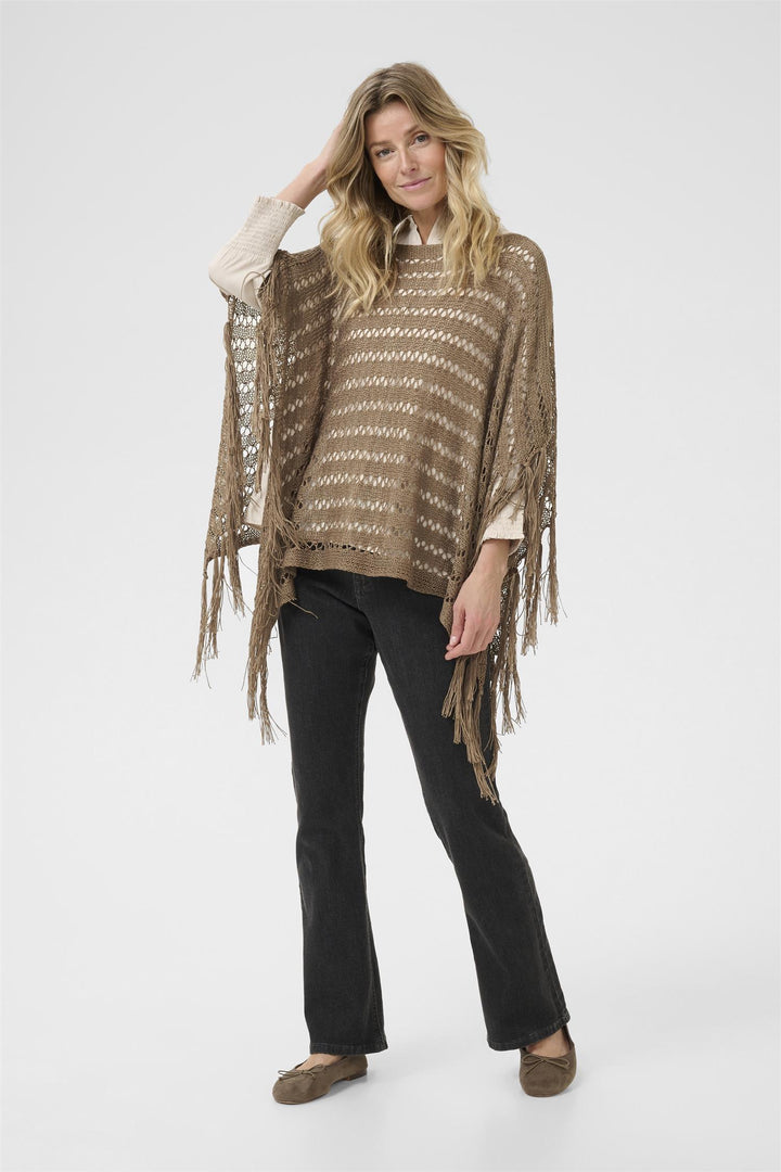 Cream - CRAlpah Poncho