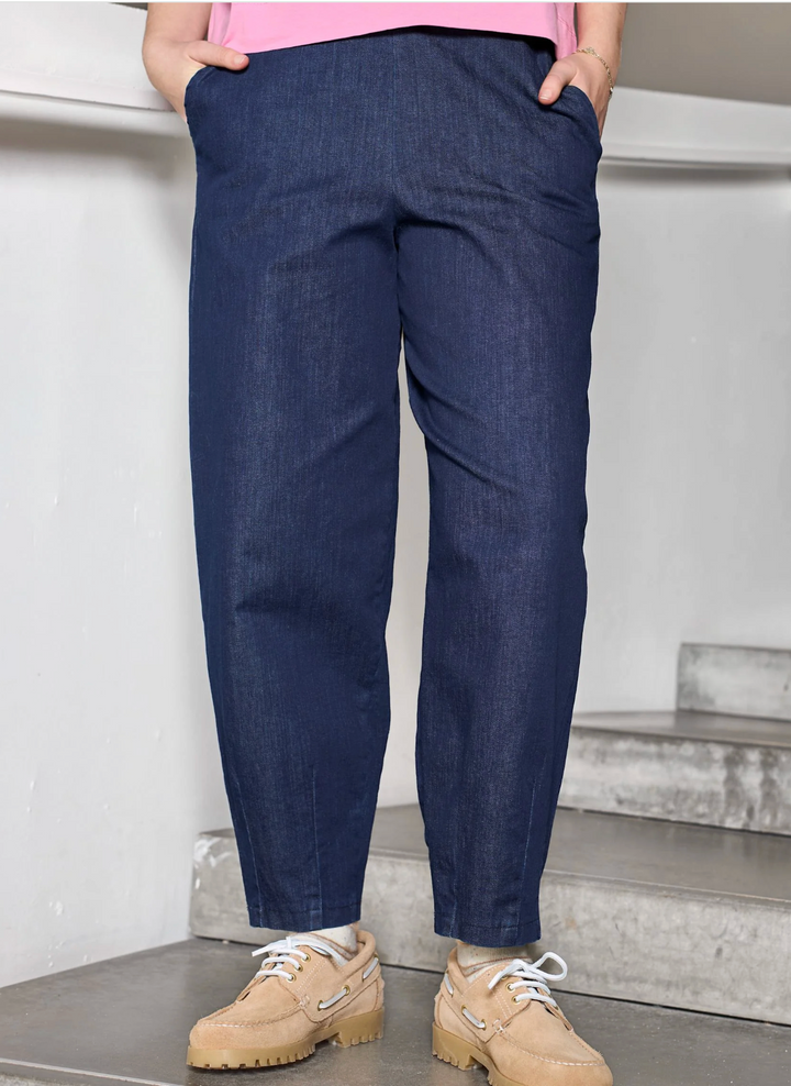 Black Colour - BCDENICE Denim barrel bukse