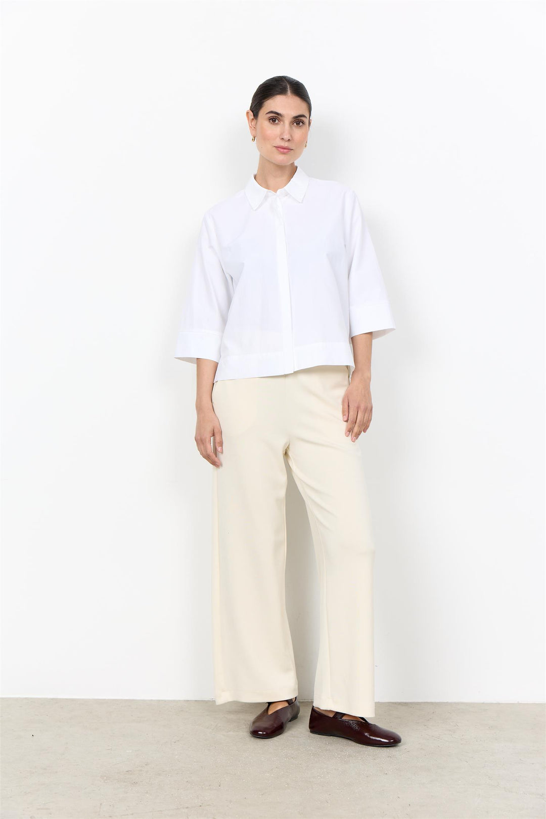 soyaconcept - SCnetti 128 Bluse - Hvit