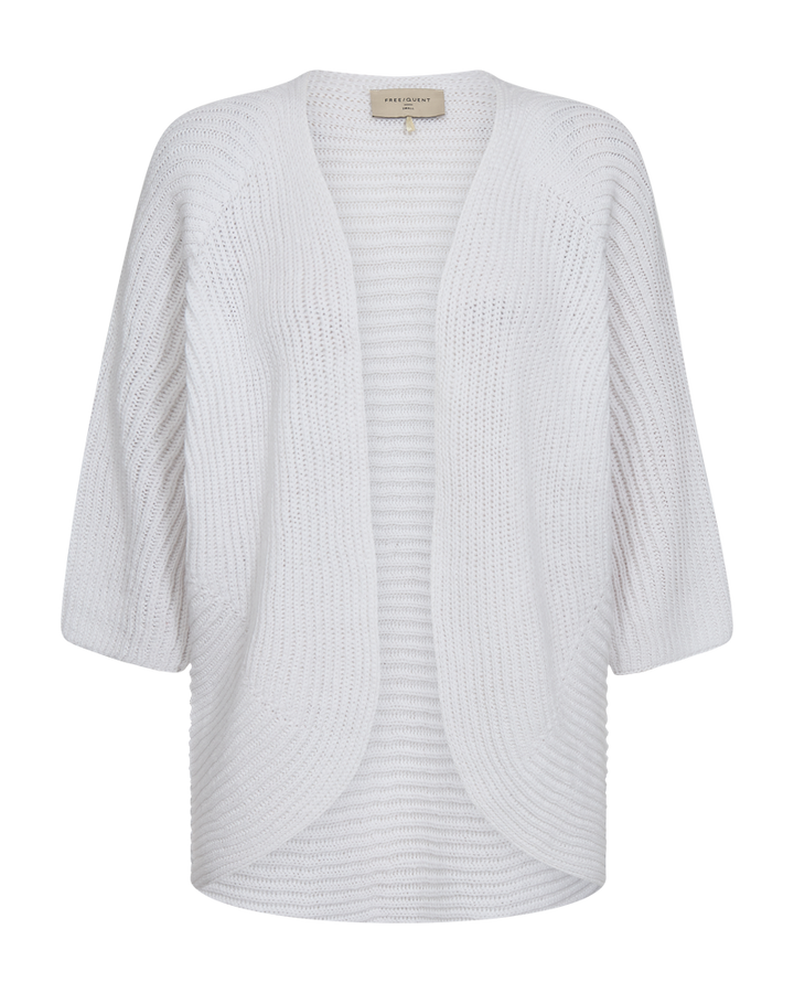 Freequent - FQCOTLA-Cardigan - Brilliant white