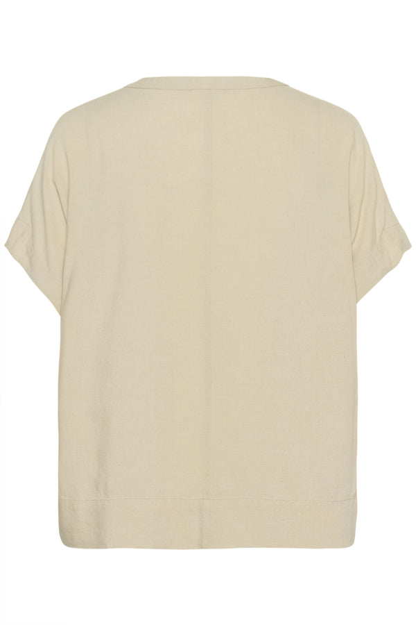 Kaffe Clothing - KAMILIA SL Bluse - Feather Gray