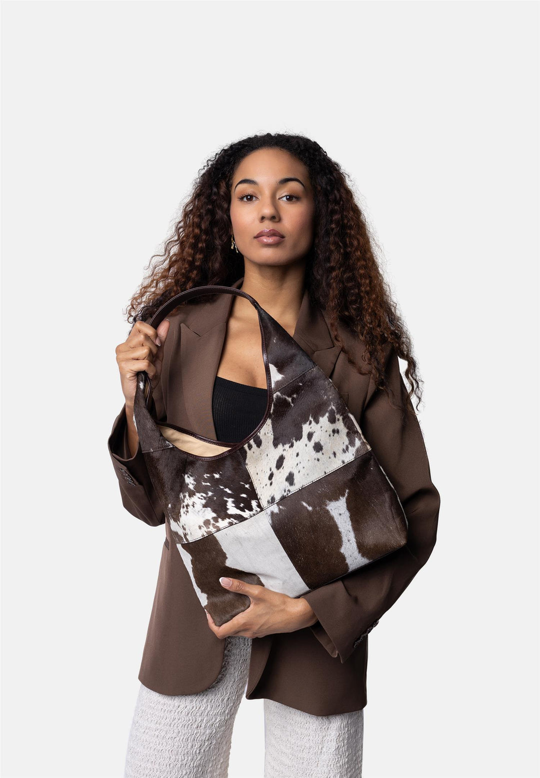 Redesigned - Jia Big – Trendy Skinnveske med Kuprint