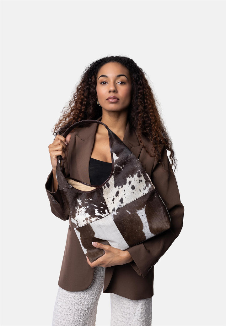 Redesigned - Jia Big – Trendy Skinnveske med Kuprint