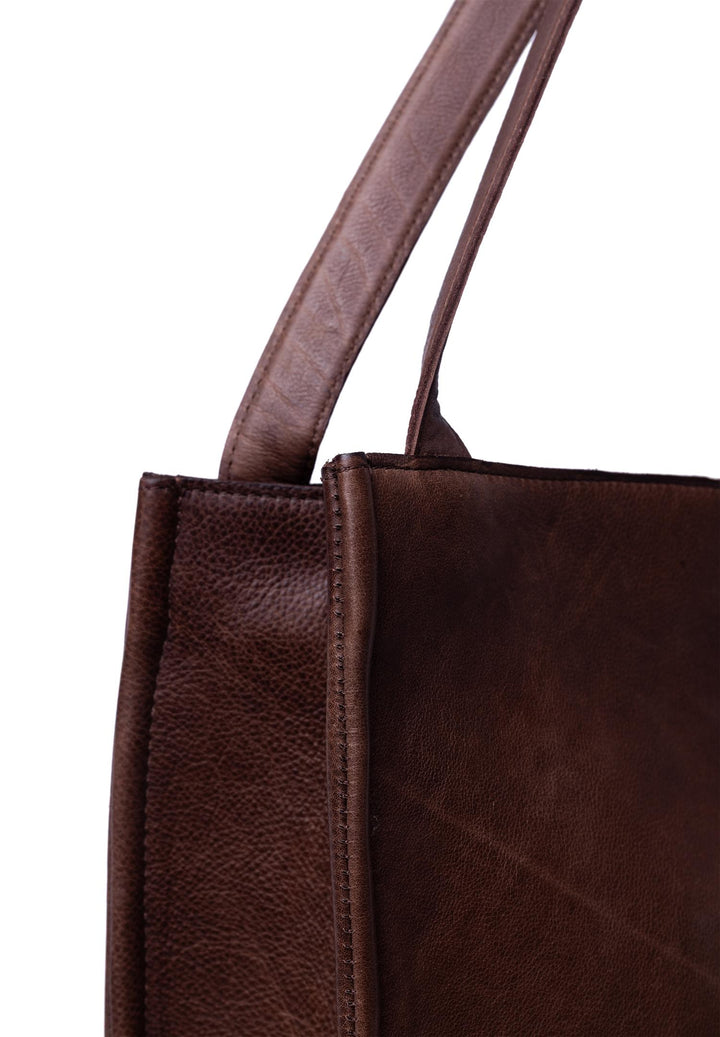 Redesigned - Aro Skinnveske Shopper Urban - Woodsmoke