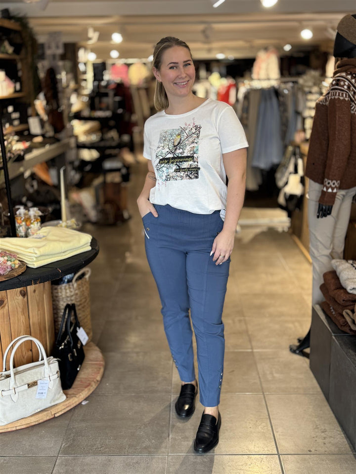 Drøbak Motehus - Cherry Berry Bukse - INDIGO