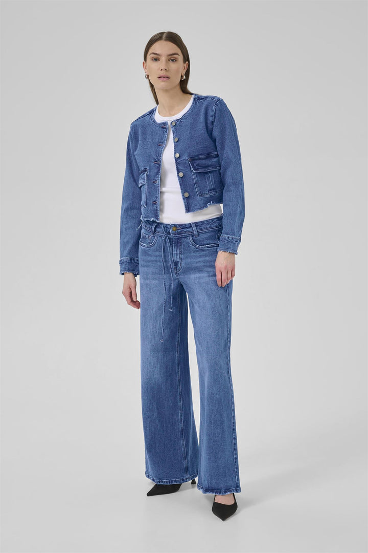 MY ESSENTIAL WARDROBE - DangoMW Kort Dongerijakke