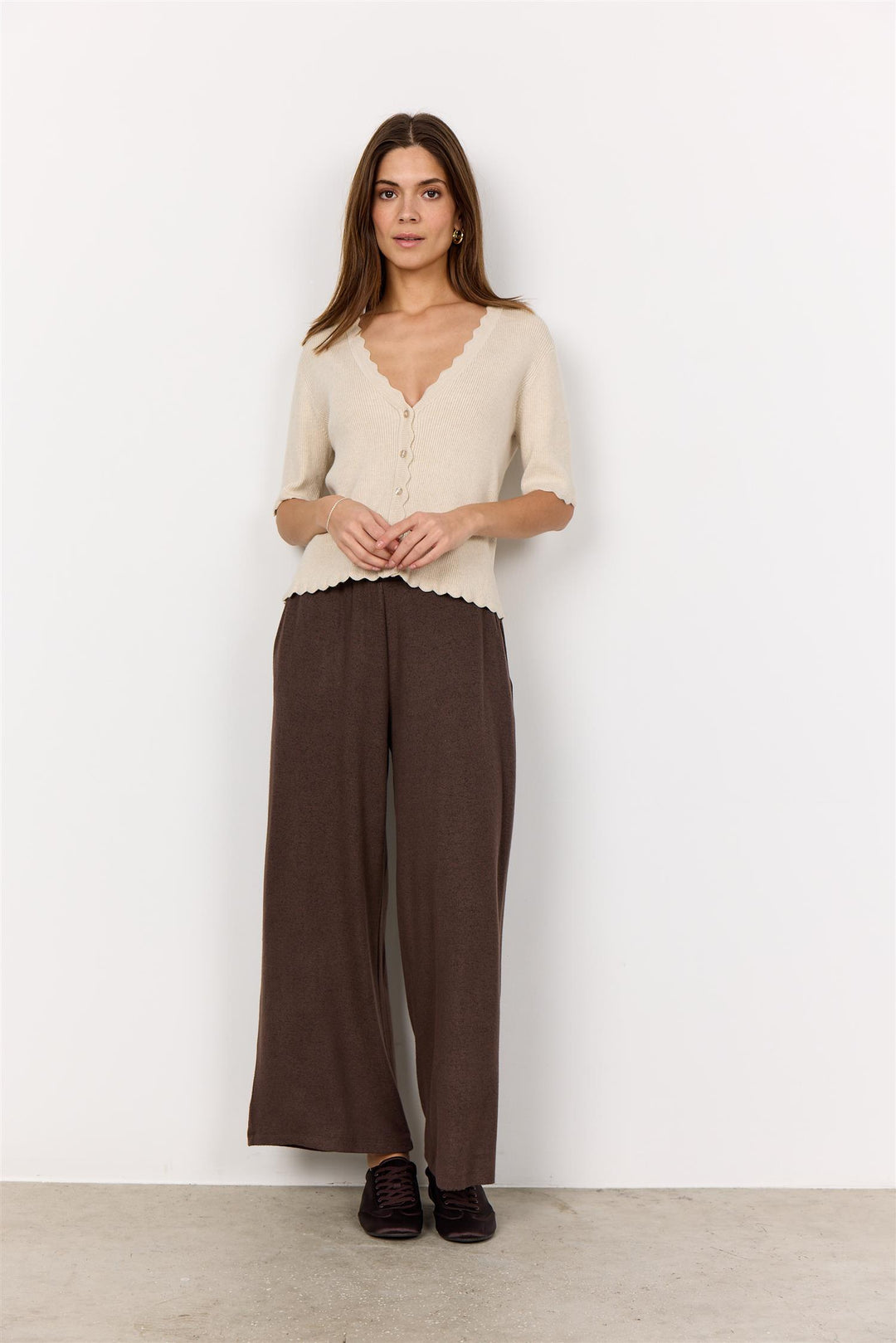 soyaconcept - SCDollie Cardigan - Kremhvit