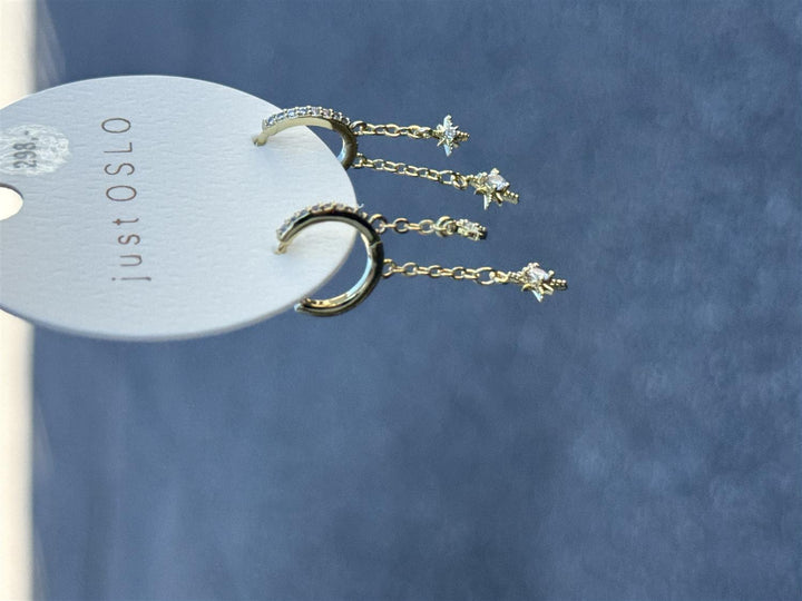 A&C - Nordic Jewellery Design - Øredobber 13mm - Stjerner