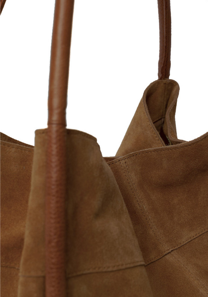 Redesigned - Meno Semsket Skinnveske - Valnøtt