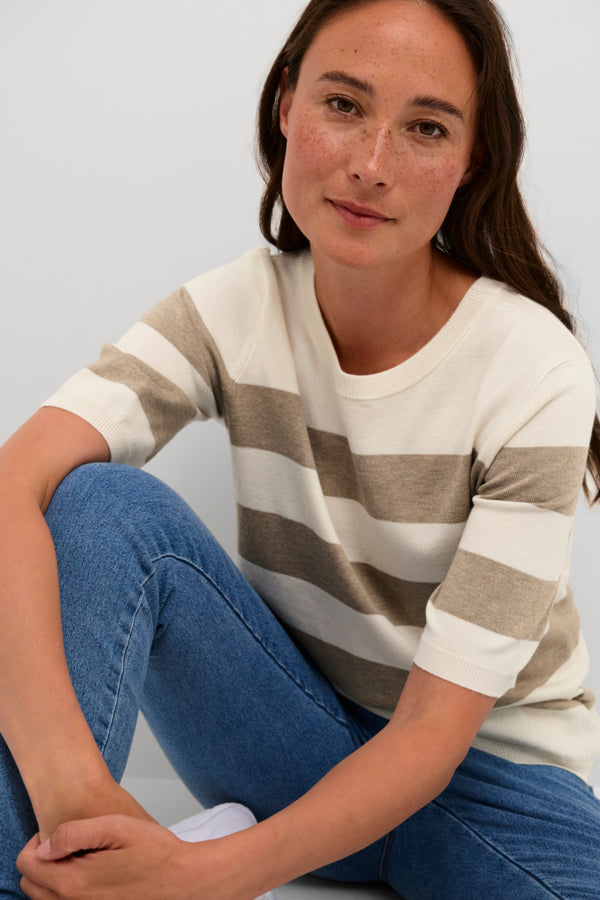 Kaffe Clothing - KALIZZA stripete t-skjorte