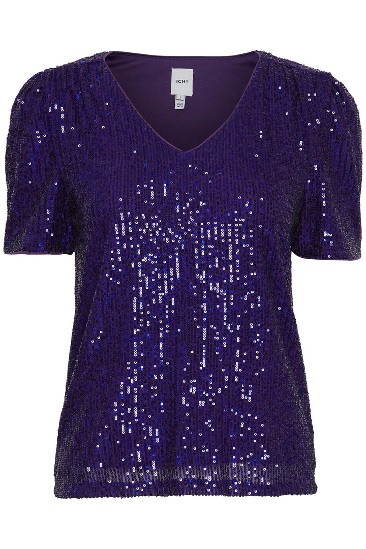 ICHI - IHFAUCI SS2 Topp med paljetter