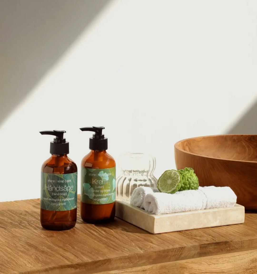 Stone Soap Spa - Håndsåpe - 250 ml - Bergamott