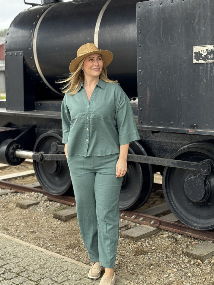 Freequent - FQLAVA - Bukser - Dark Forest