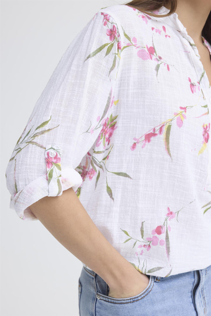 Sorbet - SBalexa Flo Bluse - Rosa