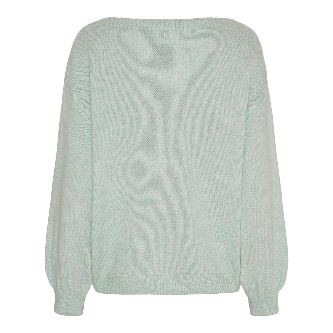 Marta Du Château - MDCAmarante Strikket Genser - Blå/Rosa