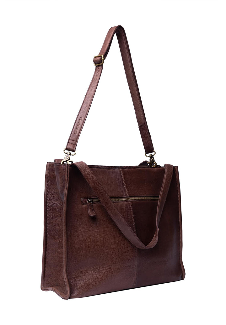 Redesigned - Aro Skinnveske Shopper Urban - Woodsmoke