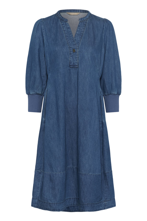 Culture - CUallura arpa kjole 3/4 arm sleeve dress