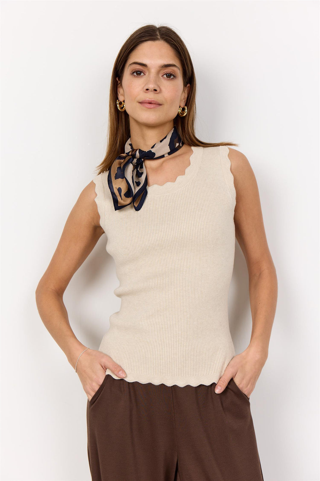 soyaconcept - SCDollie Topp - Kremhvit