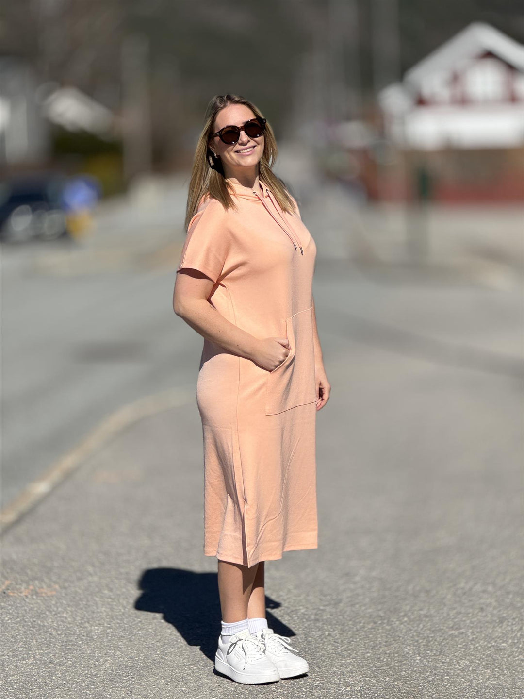 soyaconcept - SC-Banu 158 Kjole - Fersken