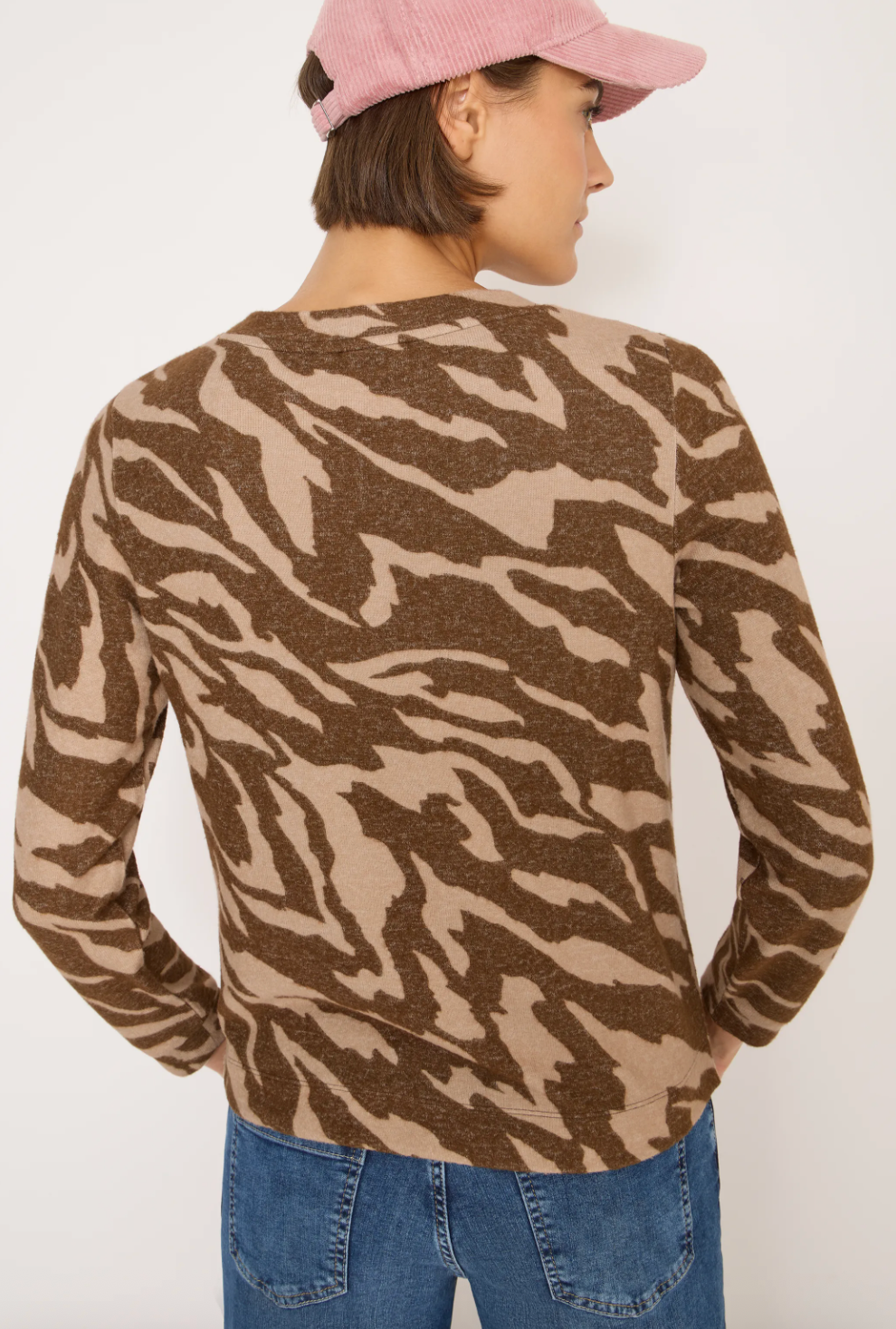 Cecil - cosy melange genser
