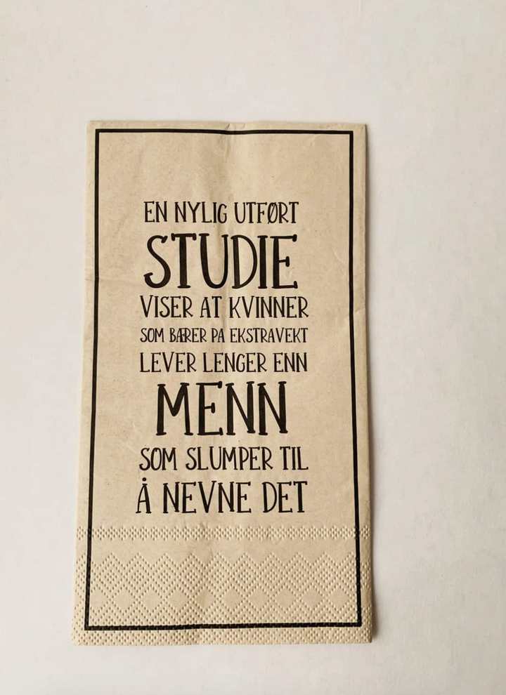 Trend Design - Serviett - Nylig utført studie 33+40cm