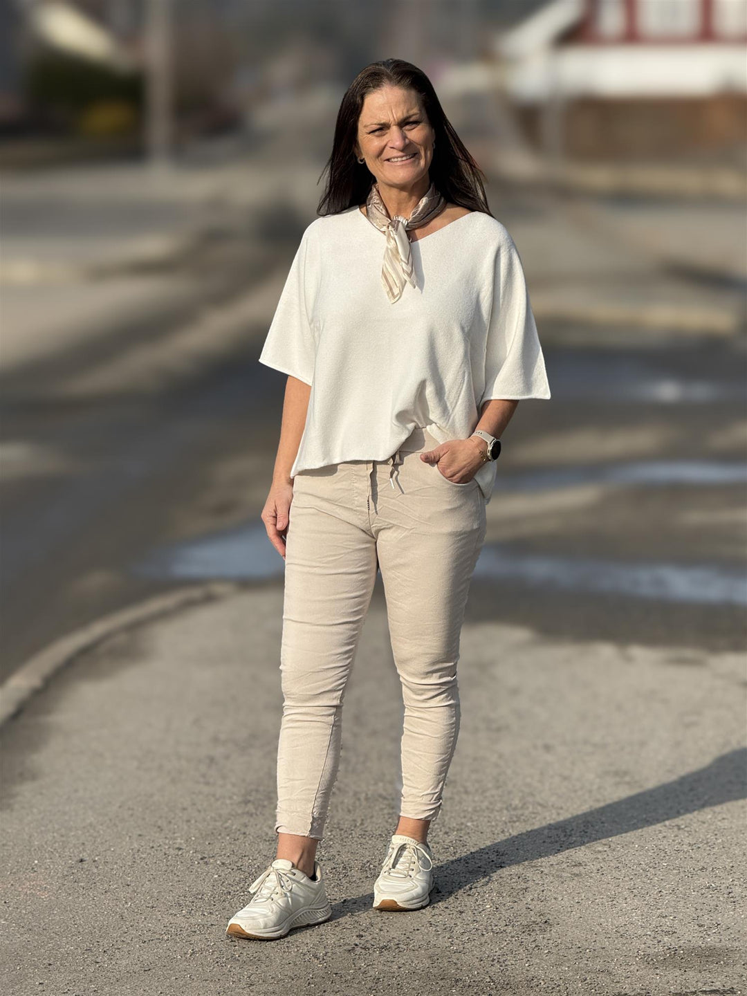 Drøbak Motehus - JAFFA Magic Bukse - Beige