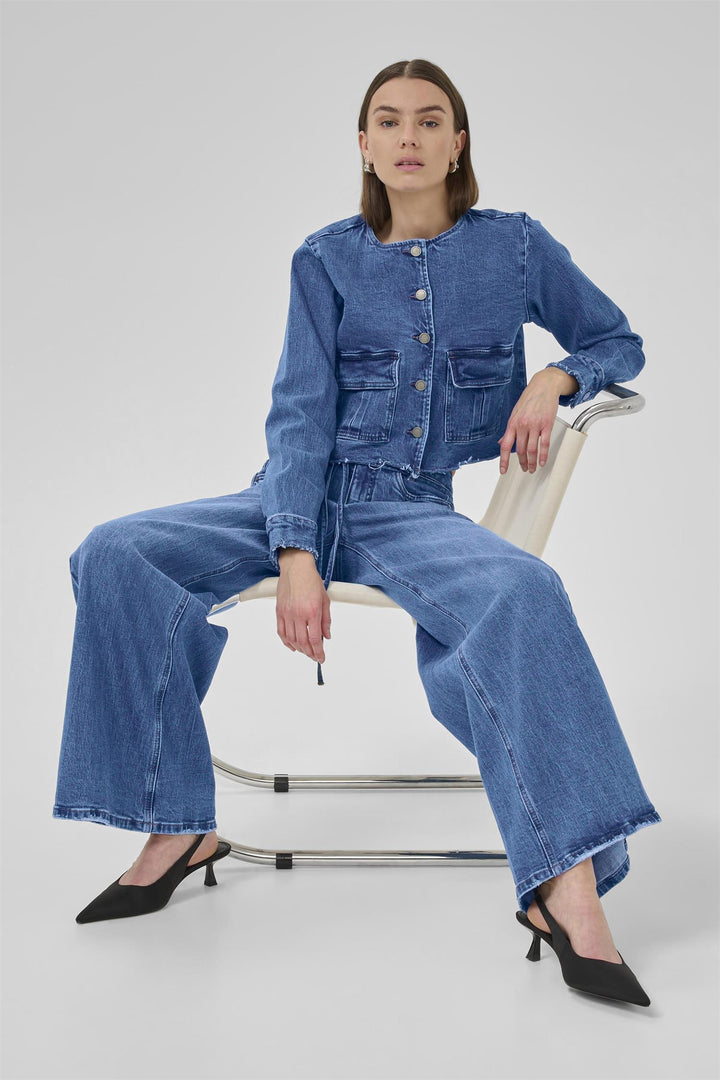 MY ESSENTIAL WARDROBE - DangoMW Kort Dongerijakke