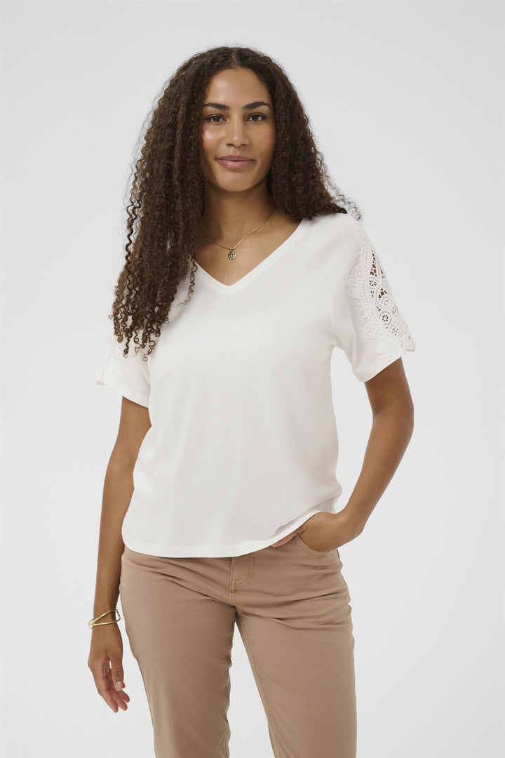 Cream - CRSuny T-Skjorte