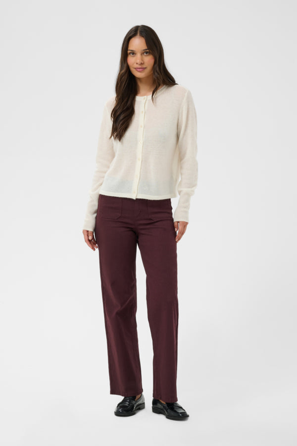 Kaffe Clothing - KABrook HW Reg fit jeans twill - Fudge