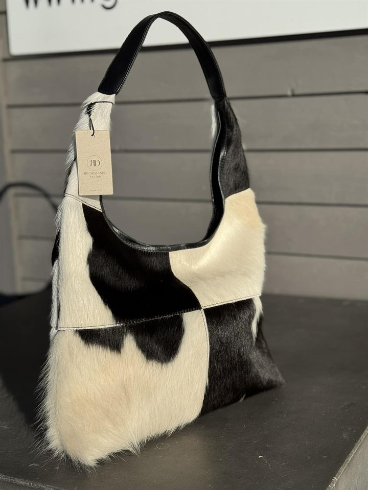 Redesigned - Jia Big – Trendy Skinnveske med Kuprint