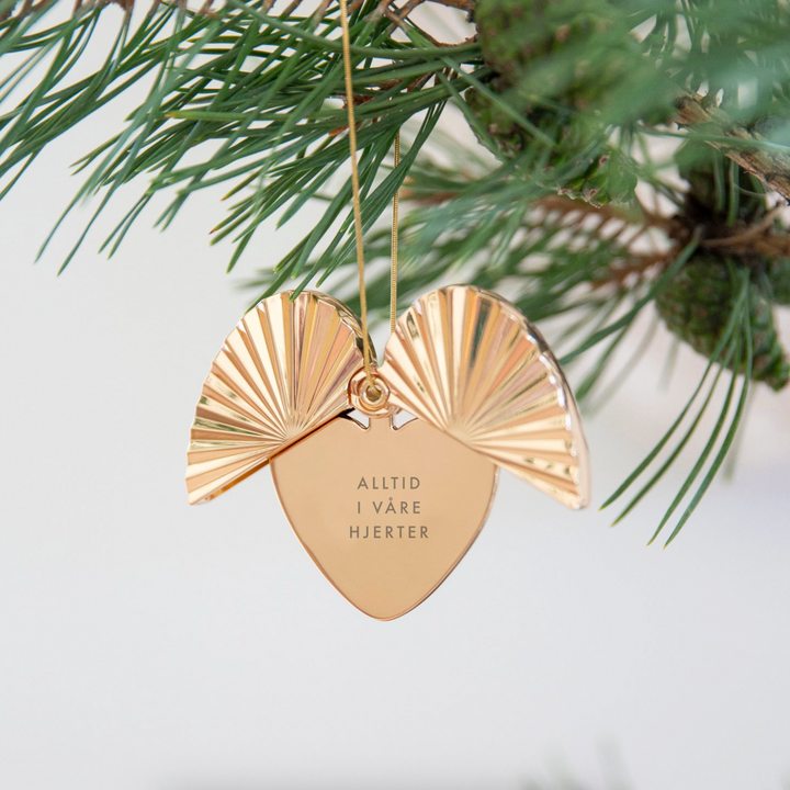 Pictureit - Hjerteåpner julepynt - Alltid i våre hjerter