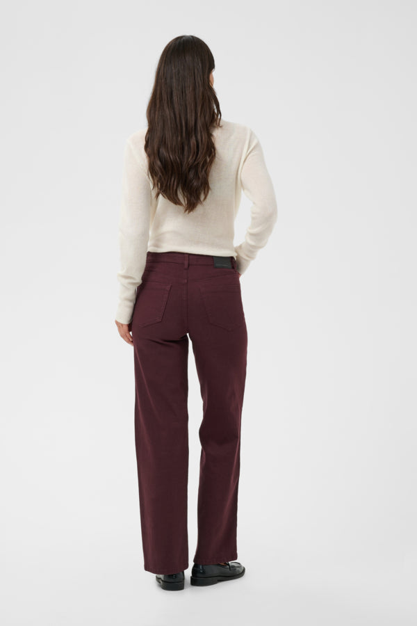 Kaffe Clothing - KABrook HW Reg fit jeans twill - Fudge