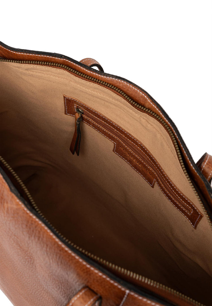 Redesigned - Malou Big Shopper Veske - Brun