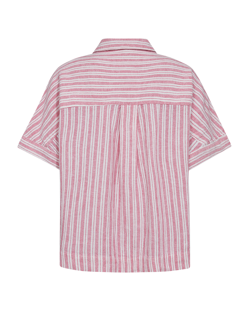 Freequent - FQLava skjorte med striper - Rosa