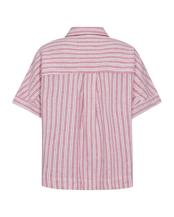 Freequent - FQLava skjorte med striper - Rosa