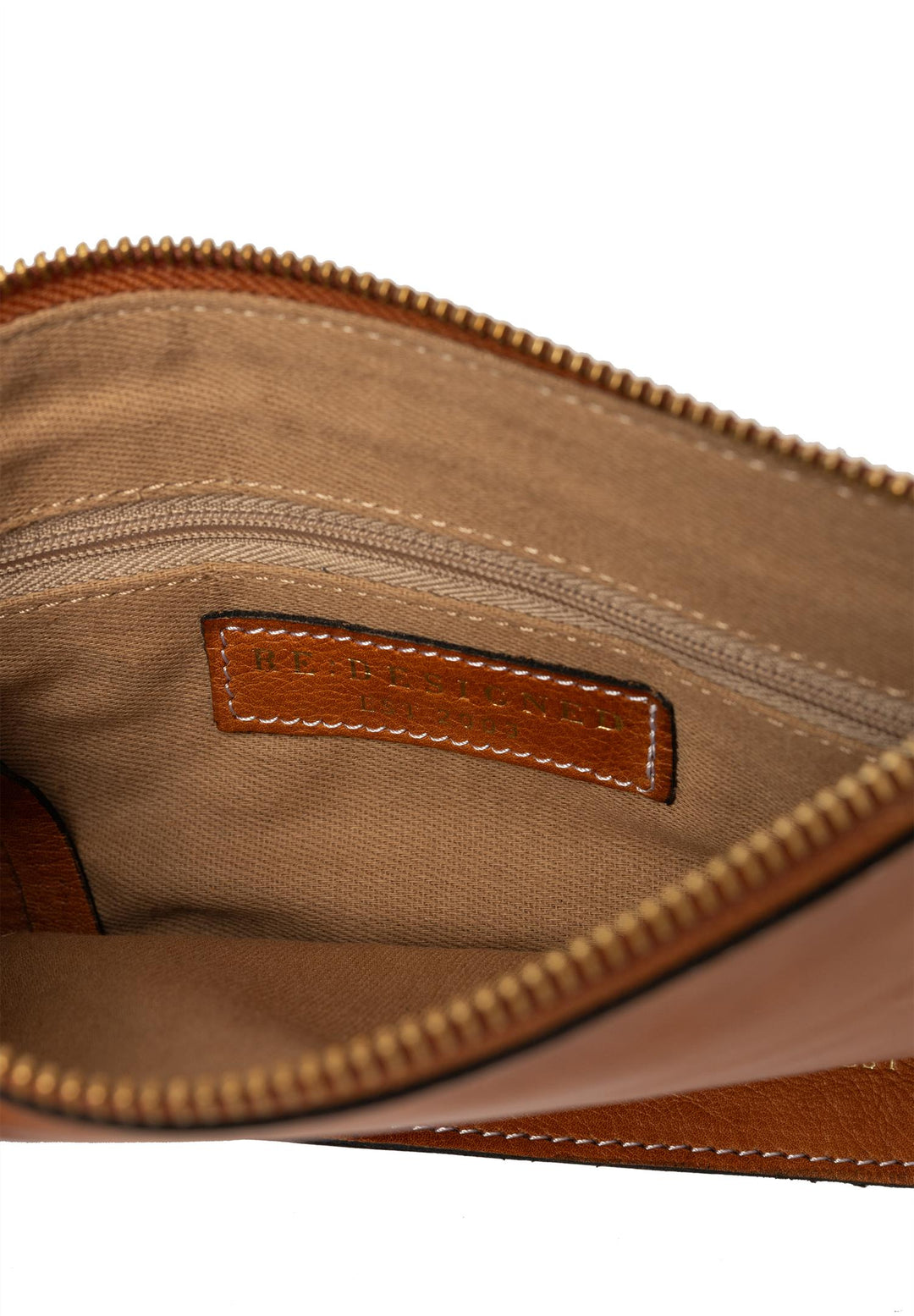 Redesigned - Faria Urban Clutch - Burned Tan